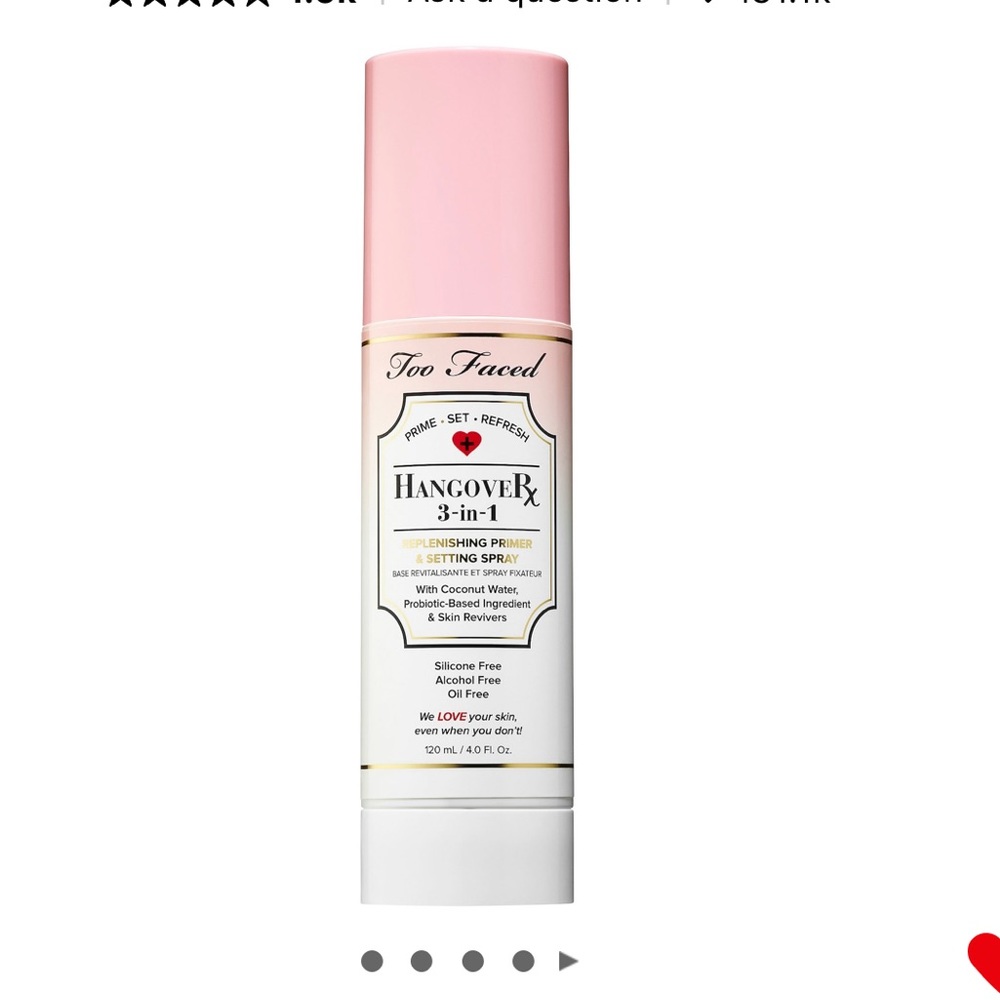 Too Faced Hangover Setting Spray